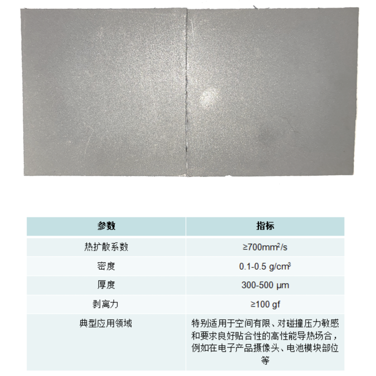 高导热石墨烯泡棉